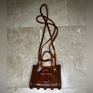 Telfar x Melissa mini jelly bag